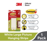 3M Command Wall Adhesive Large Picture Hanging Strips - Damage Free Removable Strips (Holds up to 7.