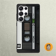 Case Samsung S26 S25 S24 S23 S22 S21 S20 S10 S9 Ultra Plus Fe Softcase Cassette TDK D90