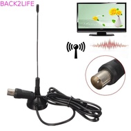 BACK2LIFE TV Antenna Freeview, Free Channel 5dBi Digital Tv Antenna, DVB-T Antenal Black DVB-T/TV Mi