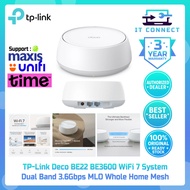 TP-Link Deco BE22 BE3600 WiFi 7 System 2.4GHz  5GHz Dual Band 3.6Gbps MLO Whole Home Mesh
