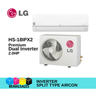 LG HS-18IPX2  2.0HP Premium Dual Inverter Wall Split Type Aircon (WiFi)