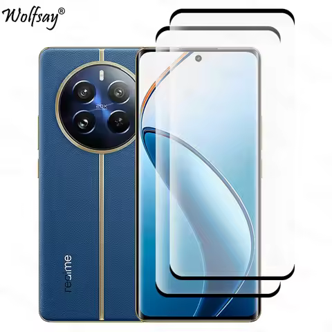 3D Curved Edge Tempered Glass For Realme 12 Pro Screen Protector For Realme12 Pro 12X 12 Pro Plus Gl