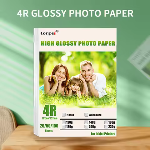 Wholesale 4R 200g Glossy Photo Paper 4*6 Inch Single Coated Printed Paper 100/500/1000sheet Batch Sa