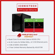 ASK Seller WA0193710000 ASUSTOR AS5402T Nas Enclosure Kits or ds224+ ds723+ ts-264-8g