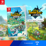 [ถูกสุด🇹🇭✅][พร้อมส่ง] Nintendo Switch Game FANTASY LIFE The Girl Who Steals Time Zone Japan / Englis