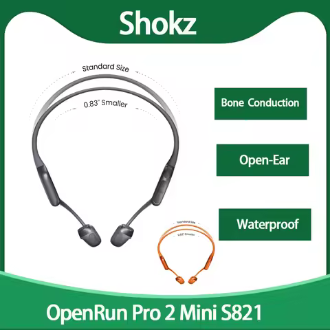 Original SHOKZ Openrun Pro 2/Mini Model S820/S821 Bone Conduction Bluetooth Earphones Waterproof Ope