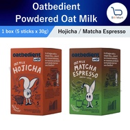 Oatbedient Oat Milk Powdered Oat Milk Series (5 sachets/Box) | Hojicha / Matcha Espresso