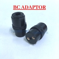 B22 Adaptor BC bulb Black Lamp Holder connector / BC ADAPTOR