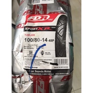 Ban Luar Fdr Sport Xr Evo Matic 100 / 80 Ring 14 Tubeless Dnz