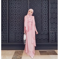 Prelove Fiona Dress Dusty Pink by Minimalace saiz M