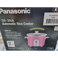 PANASONIC  SR 3NA 0.27L  PINK RICE COOKER