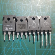 MOSFET N-Channel 2SK1411 20A 500V; 47N60C3 SPW47N60C3 47A 650V; W45NM50 STW45NM50 45A 550V; FS10SM F