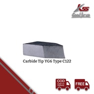 K55 Mata Widia Tipe C118 C120 C122 C125 YG6 Pahat Bubut Milling Bor Cemented Carbide Tip C Type Bete