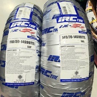 ยางนอก(IRC) YAMAHA AEROX155 ลาย IZ-Ss หน้า110/80-14 TL+หลัง140/70-14 TL