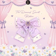 Purple And Pink Hair Bow BLT BRAND Sign New