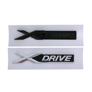 3d ABS Xdrive Logo Car Trunk Badge For BMW F30 520d X3 E83 E61 E90 320i 528i F02 525d X1 X5 X6 Xdriv