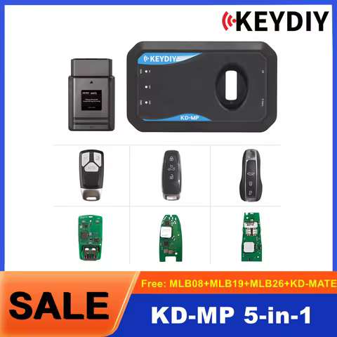 KEYDIY KD MP 5-in-1 Tool Get Free KD MATE Programmer + MLB08 (Non-OEM Solution) + MLB19 MLB26(OEM So