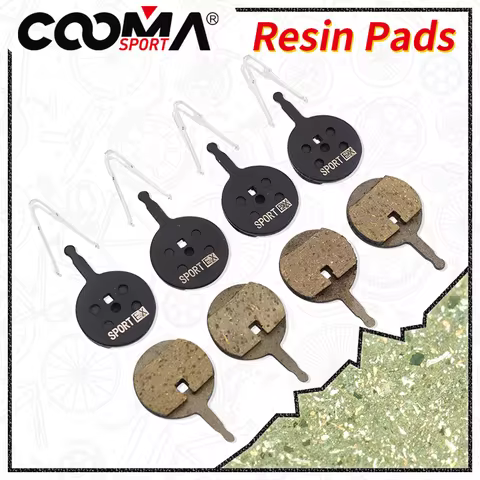 4 Pairs, Bicycle Disc Brake Pads for AVID BB5, Giant, Merida Bike, Promax Caliper, Sport EX Class, R