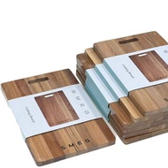 Italian Smeg Solid Wood Rectangular Chopping Board Household Cutting Board Chopping Board Kitchen Ac