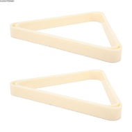 CLEIGHTEEN8H 2pcs Billiard Triangle Rack, Strong Build 5.25cm Ball Size Snooker Triangle Rack, Durab