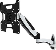TV Mount,Sturdy Monitor Mount Stand - Aluminum Gas Spring Arm Height Adjustable Monitor Desk Mount Bracket for 32 to 42 Inch LCD Computer Screens