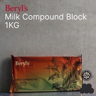 Beryls Milk Compound Chocolate Block 1kg / Chocolate Block