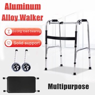 Ayuqi--Foldable Elderly Walking Frame Adjustable Elderly walking stick Support Shower Chair