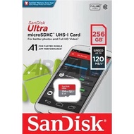 Sandisk 256GB 256GB Ultra 120mb/s Micro SD SDXC Card A1 UHS-1