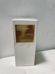 maison francis kurkdjian a la rose scented body cream 250ml