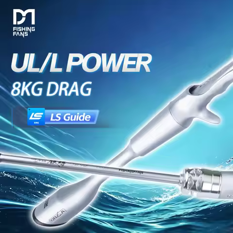 FISHINGFANS ORCA 1.53m 1.68m 1.8m 8KG BIG DRAG UL L Ultralight light power High Carbon Blank FULL SL
