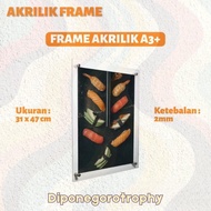 A3+ Frame Acrylic Poster Display Wall Menu - A3+ Size