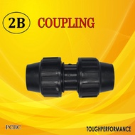 2B PE COMPRESSION FITTINGS COUPLING