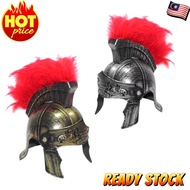 Roman Helmet. Trojan Medieval Warrior Gladiator Spartan Party Plastic Helmet