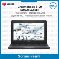 Dell Chromebook 3100 4/32GB Touch &amp; Non Touch Garansi resmi