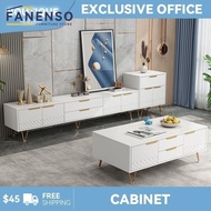 Fanenso Tv Cabinet New 180cm Tv Cabinet Storage Slate Living Room Tv Cabinet Console FA16