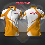 DEPED MATATAG POLO UNIFORM SUBLIMATION POLO-Shirt FOR Men AND WOMEN Teacher DEPED BADGE CODE:1