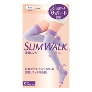 PIP SLIM WALK 美腿長筒襪 膝上款 薰衣草紫 S-M