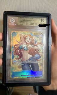 One Piece Nami  編號娜美 寶箱 鐵盒 psa10 bgs