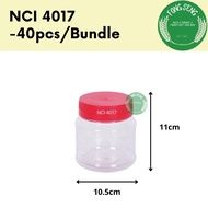 [40pcs] Plastic Container NCI 4017/4014 -40pcs (Balang Kuih Raya)