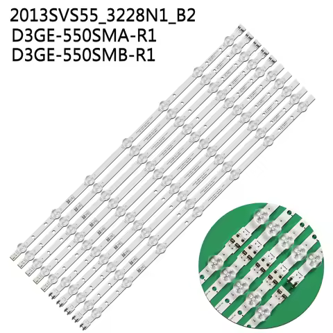 LED Backlight Lamp strip For 55" TV 2013SVS55 D3GE-550SMA-R1 D3GE-550SMB-R0 UN55H6203 UN55J6200 UN55