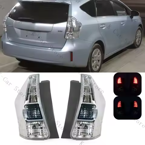 For Toyota Prius Alpha 2012-2014 Rear Tail Light Warning Brake Light Signal Lamp Exterior Tail Lamp 
