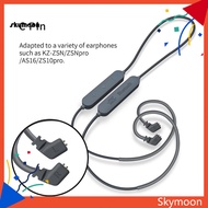 Skym* KZ 075mm B/C Pin Bluetooth-compatible 50 Earphones Cable for ZST/ZS10 ZSN/ZSNpro/ZS10pro