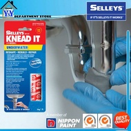 SELLEYS®-KNEAD IT UNDERWATER | HEAT RESISTANT HIGH GRADE EPOXY PUTTY