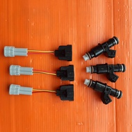 หัวฉีดk20a 9 รู สำหรับnissan march Almera เติมE85 มีชุดสายไฟพร้อมใส่ได้เลยไม่ต้องแปลง มือสองยี่ปุ่นแ