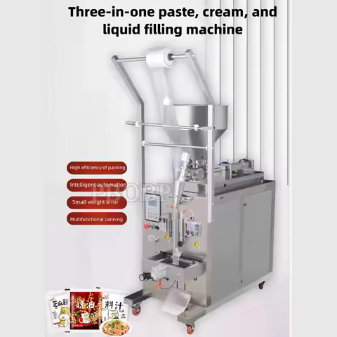 PBOBP Low Cost Automatic Liquid Juice Mineral Water Milk Ice Lolly Popsicle Bag Filling Packaging Ma