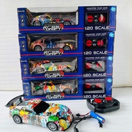Mobil Remote RC Drift Cars Remote Control Speed Drift Batre Cash Nyala Lampu LED / RC Mini Drift / M