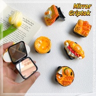 Griptok 3D Food Cute Phone Grip Ring Holder with Mirror Cell Phone Bracket Stand