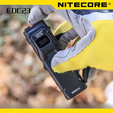 NITECORE EDC23 Search Light Tactical Flashlight 2500LM Portable Emergency for Camping Climbing Repai