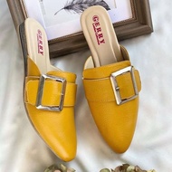 SANDAL SEPATU WANITA KULIT ASLI TERBARU MODEL TUTONG GESPER/FASHION SANDAL WANITA KULIT SAPI ASLI VI