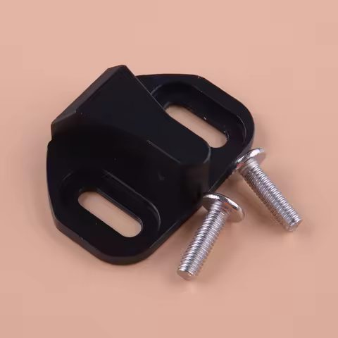Car Rear Door Tailgate Stopper Lock Cover Black Fit for Toyota FJ Cruiser RAV4 Land Cruiser Prado FJ